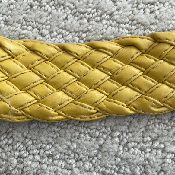 Streetwear Society yellow Breaded Belt - Picture 7 of 11